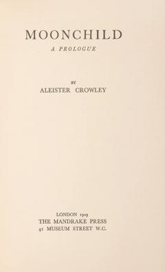 Aleister CROWLEY Moonchild by Aleister CROWLEY - 3913926