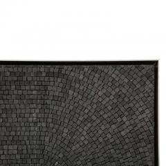 Aleksandra Kasuba Aleksandra Kasuba One Divided By One Black Marble Mosaic Signed - 2743150
