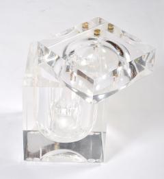 Alessandro Albrizzi 1970s Lucite ice bucket by Alessandro Albrizzi - 788887