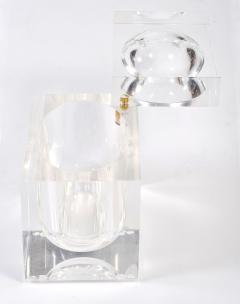 Alessandro Albrizzi 1970s Lucite ice bucket by Alessandro Albrizzi - 788889