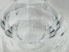 Alessandro Albrizzi Faceted Lucite Ice Bucket attb to Alessandro Albrizzi Italy 1970s - 3545965