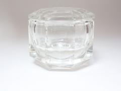 Alessandro Albrizzi Italian Lucite Octagonal Form Gem Ice Bucket by Alessandro Albrizzi - 3414097