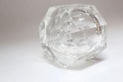 Alessandro Albrizzi Italian Lucite Octagonal Form Gem Ice Bucket by Alessandro Albrizzi - 3414100