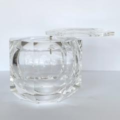 Alessandro Albrizzi Large Lucite Ice Bucket by Alessando Albrizzi - 1225256