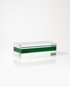 Alessandro Albrizzi Lucite Box by Alessandro Albrizzi Italy c 1970 - 3743719