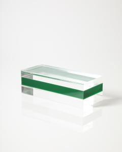 Alessandro Albrizzi Lucite Box by Alessandro Albrizzi Italy c 1970 - 3743725