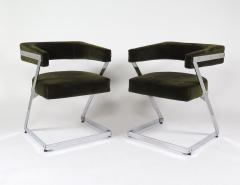 Alessandro Albrizzi Pair of cantilever armchairs - 3482491