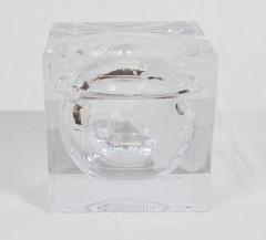 Alessandro Albrizzi Vintage Inset Globe Lucite Ice Bucket - 2556963