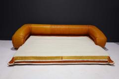 Alessandro Becchi Leather Anfibio Sofa Bed by Alessandro Becchi for Giovannetti Collezioni 1970s - 2147841