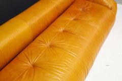 Alessandro Becchi Leather Anfibio Sofa Bed by Alessandro Becchi for Giovannetti Collezioni 1970s - 2147845