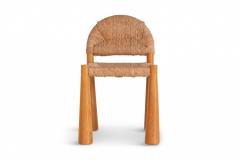 Alessandro Becchi Wicker Solid Pine Toscanolla Chairs by Alessandro Becchi for Giovanetti - 844807