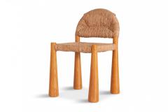 Alessandro Becchi Wicker Solid Pine Toscanolla Chairs by Alessandro Becchi for Giovanetti - 844808