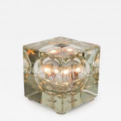 Alessandro Mendini ALESSANDRO MENDINI CUBOSFERA GLASS TABLE LAMP SCULPTURE - 3663957