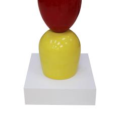 Alessandro Mendini Alessandro Mendini Contemporary Modern Colored Ceramic Italian TOTEM - 2177246