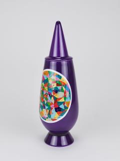 Alessandro Mendini Alessandro Mendini x Luigi Ontani 100 Make Up Limited Lidded Vase Alessi 1992 - 4374833