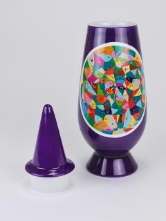 Alessandro Mendini Alessandro Mendini x Luigi Ontani 100 Make Up Limited Lidded Vase Alessi 1992 - 4374836