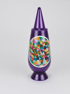 Alessandro Mendini Alessandro Mendini x Luigi Ontani 100 Make Up Limited Lidded Vase Alessi 1992 - 4374837