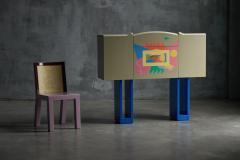Alessandro Mendini Cantaride Bar Cabinet by Alessandro Mendini for Zanotta Italy 1980s - 4364249