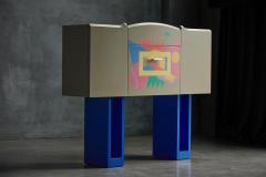 Alessandro Mendini Cantaride Bar Cabinet by Alessandro Mendini for Zanotta Italy 1980s - 4364255