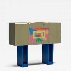 Alessandro Mendini Cantaride Bar Cabinet by Alessandro Mendini for Zanotta Italy 1980s - 4369055