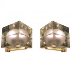 Alessandro Mendini Cubosfera Wall Lights by Alessandro Mendini Frosted Version - 1147878