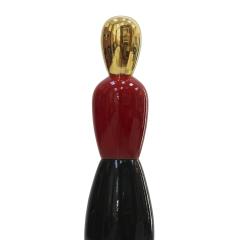 Alessandro Mendini Gold Red Black Totem Designed by Alessandro Mendini Italy - 3674389