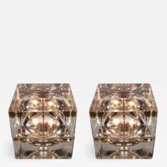 Alessandro Mendini Pair Cubosfera Table Lamps by Alessandro Mendini - 506841