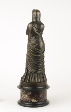 Alessandro Nelli Grand Tour Bronze Figure of Pudicity c 1890 - 985032