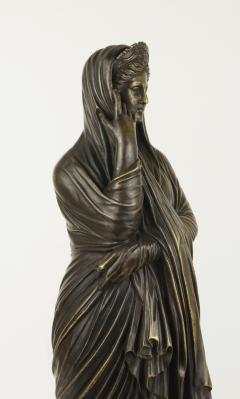Alessandro Nelli Grand Tour Bronze Figure of Pudicity c 1890 - 985034