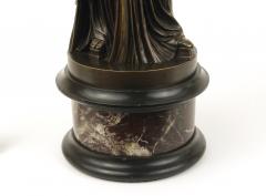 Alessandro Nelli Grand Tour Bronze Figure of Pudicity c 1890 - 985039