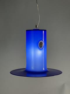 Alessandro Pianon Alessandro Pianon Blue Murano glass lamp for Vistosi 1960s - 4042999