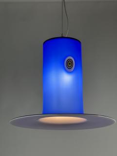 Alessandro Pianon Alessandro Pianon Blue Murano glass lamp for Vistosi 1960s - 4043004