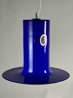 Alessandro Pianon Alessandro Pianon Blue Murano glass lamp for Vistosi 1960s - 4043007