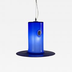 Alessandro Pianon Alessandro Pianon Blue Murano glass lamp for Vistosi 1960s - 4044017