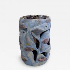 Alessandro Roma Semi Refractory Engobe Glazed Ceramic Sculpture My Head Inside the Nature  - 3854903