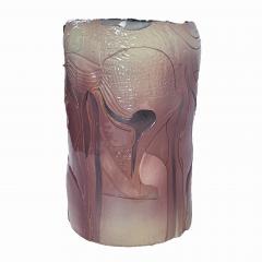 Alessandro Roma Semi Refractory Engobe Glazed Ceramic Sculpture by Alessandro Roma - 4367012