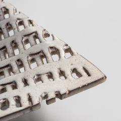 Alessio Tasca Alessio Tasca plate centerpiece in perforated glazed stoneware Italy 1977 - 4384122