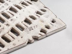 Alessio Tasca Alessio Tasca plate centerpiece in perforated glazed stoneware Italy 1977 - 4384123
