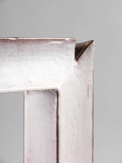 Alessio Tasca Alessio Tasca square glazed Ceramic vase Italy 1970s - 4311254