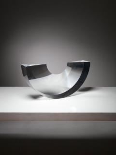 Alessio Tasca Large Arco Plexiglass Sculpture by Alessio Tasca for Fusina - 4724254