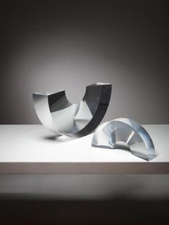 Alessio Tasca Large Arco Plexiglass Sculpture by Alessio Tasca for Fusina - 4724257