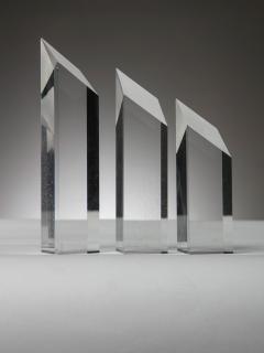 Alessio Tasca Plexiglass triptych by Alessio Tasca for Fusina - 4724722