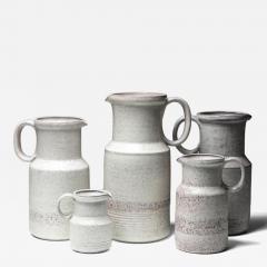 Alessio Tasca Set of Five Ceramic Pitchers by Alessio Tasca - 4748456