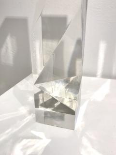 Alessio Tasca TOEM PRISM LUCITE SCULPTURE - 1934654