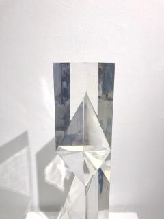 Alessio Tasca TOEM PRISM LUCITE SCULPTURE - 1934658