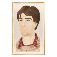 Alex Katz Alex Katz Large Head of Vincent Print 1982 Signed and Numbered  - 2895271