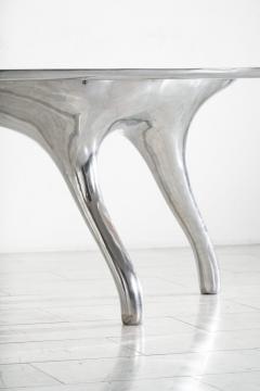 Alex Roskin Alex Roskin Trois Jambes Table with Bezel Top USA 2024 - 4034977
