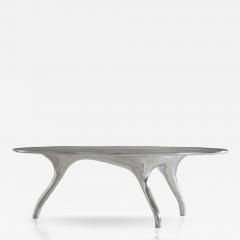 Alex Roskin Alex Roskin Trois Jambes Table with Bezel Top USA 2024 - 4123592