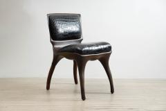 Alex Roskin Alex Roskin Tusk Chair in Aluminum with Bronze Finish USA - 1231102