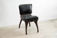 Alex Roskin Alex Roskin Tusk Chair in Aluminum with Bronze Finish USA - 1231104